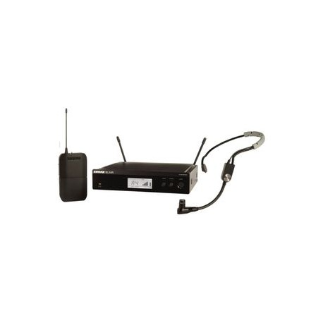 Sistema inalámbrico con microfono de diadema, receptor para rackBLX14R/SM35-J11  para presentaciones