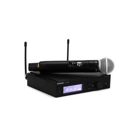 Sistema inalámbrico con transmisor de mano SM58 Shure SLXD24 / SM58 para presentaciones