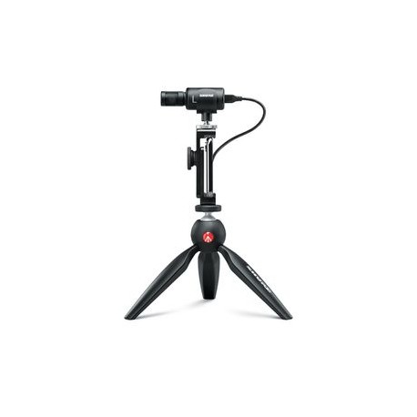 Micrófono Digital Shure MV88+ Kit de Video para Podcast