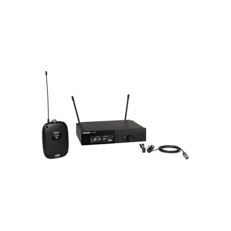 Shure SLXD14 / 85 Sistema inalámbrico con transmisor de bolsillo SLXD1 y micrófono de solapa WL185