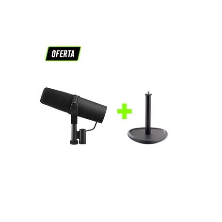 Paquete de 1 micrófono SM7B + Stand de mesa con socket